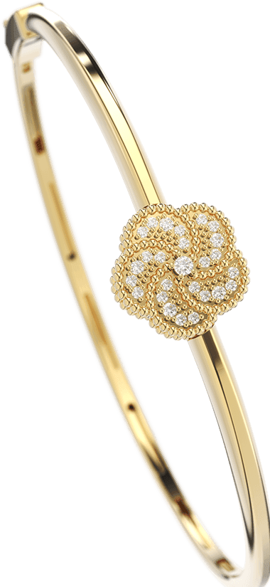 Bloomy bangle